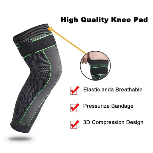 Elastic Compression Knee Support Sleeve