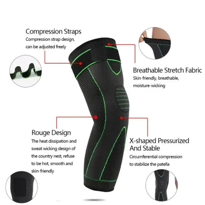 Elastic Compression Knee Support Sleeve